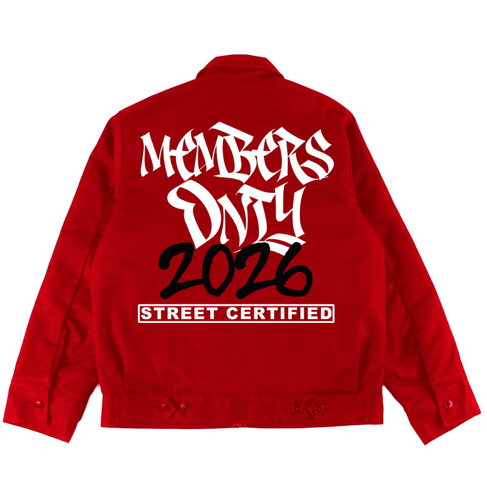 Members Only Jacket (Red)