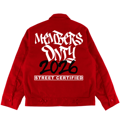Members Only Jacket (Red)